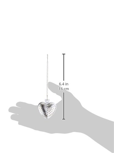 Fox Run 5123 Heart Tea Infuser, Stainless Steel, Set of 2
