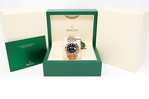 Rolex-GMT-Master-II-126715-18K-Rose-Gold-Watch-Black-Dial-Black-and-Brown-Rotatable-Bezel-UNWORN