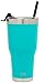 Simple Modern Cruiser Tumbler with Clear Flip Lid and Straw - Insulated Travel Mug Stainless Steel Water Bottle 30 Ounce -Caribbean