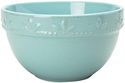 Signature Housewares Sorrento Collection 30 oz Utility Bowl, Aqua