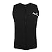 LayaTone Wetsuit Vest Mens Womens 2mm Neoprene Sleeveless Wet Suit Tops with Front Zipper, for Swimming Diving Surfing Snorkeling Canoeing