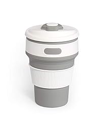 Xcellent Global Taza de café plegable de 350 ml de
