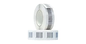 Checkpoint Compatible 8.2 Mhz Rf Label 4X4Cm, Plain White, 500 Labels Per Roll, 1 Box Of 20K (6096286572182)