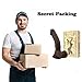 Realistic Silicone Dildo with Strong Suction Cup for Sex Toys, LUV-SPOT Body-Safe Material Hands-Free Lifelike Penis Adult Sex Play for Women and Couples