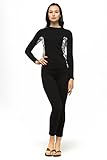 Private Island Hawaii Women Wetsuits Long Sleeve Rash Guard Top
