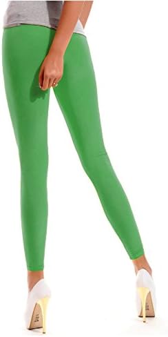 Chapini Women's Full Length Leggings Small Benetton Green