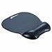Innovera Gel Mouse Pad with Wrist Rest, 9.62 x 8.25, Black