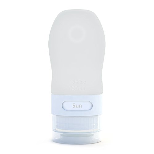 Dot&Dot Travel Bottles - White 1.25 oz Leak Proof Travel Containers for Travel Size Toiletries - Thumbnail 4