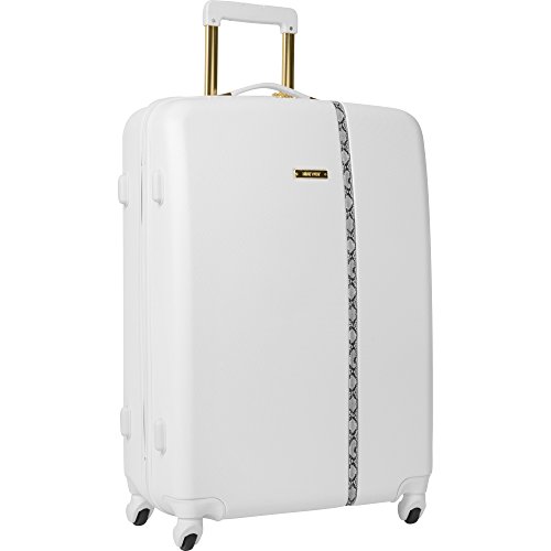 Ninewest 3 Piece Hardside Spinner Luggage Set, White Pricepulse