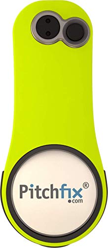 Pitchfix Fusion 2.5 Pin, Fluorescent Yellow/White - Thumbnail 3