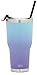 Simple Modern Cruiser Tumbler with Clear Flip Lid and Straw - Insulated Travel Mug Stainless Steel Water Bottle 30 Ounce Ombre: Tropical Seas