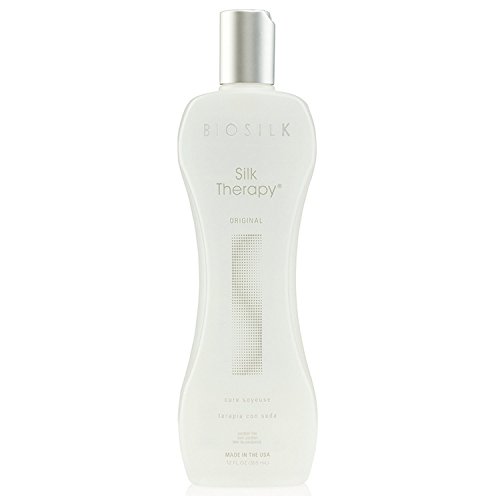 BioSilk Silk Therapy Original Cure, Reconstructing Treatment For Adding Shine & Helping Prevent Split Ends, Sulfate, Paraben, & Cruelty-Free, 12 Oz