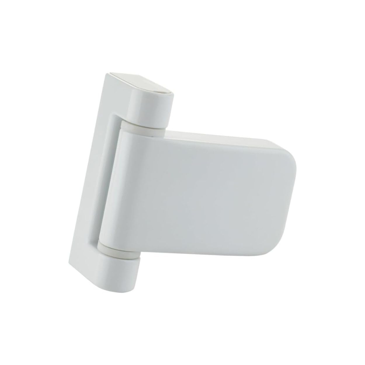 FixRello White uPVC Door Hinge – Heavy Duty Flag Hinge 23mm Rebate – PAS 24 Security Certified – Easy Fit DIY uPVC Door Hinges – Fast Install