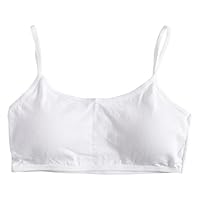 Beinil 1pcs Young Girls Solid Soft Cotton Bra Puberty Teenage Breathable Underwear Kid Cloth Wrapped Chest