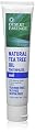 Desert Essence Natural Tea Tree Oil Mint Toothpaste, 6.25 Ounces