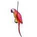 S&F Life Size Hanging Parrot Statue Like a Real Parrot Patio Lawn Ideal Decor for Nature Lovers Tropical Bird Collectors (Big Szie)