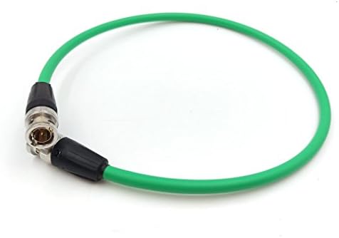MCCAMSTORE 75ohms SDI in/SDI Out Video Cable BNC to BNC Cable for SmallHD - Green (30cm (12"))