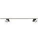 Krown Krex 2 Bamboo Pintail Complete Longboard, 9x43-Inch