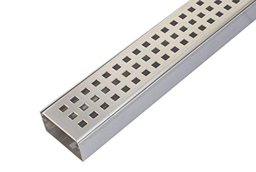 4er Rinnenset V2A superflach mit 1 Rinne mit Stutzen, 3 Rinnen geschlossen, 2 Endstücke, 3 Verbinder, 1 Dichtmittel, 1… – Bild 6