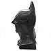 LACKINGONE Batman Mask Latex Mask Black for Cosplay Party Carnival