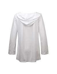 Funda de playa para dama UPF 50+ con capucha, tejido Sunblock