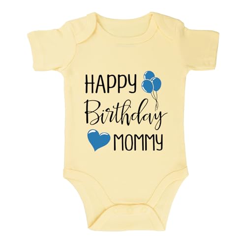 SproutJoy Mommy & Baby Bodysuit - Happy Birthday Outfit