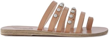 Greek Sandals Women's Sandalo Ancient Greek Sandals Niki In Pelle 40(IT)-10(US) Beige
