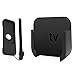 TV Mount for Apple TV 4th and 4K 5th Generation, Wall Mount Bracket Holder with Bonus Remote CASE for Apple TV 4th / 4K 5th Gen. (Black)