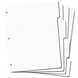 Crafter's Companion EZMount Tabbed Stamp Storage Panels 4/Pkg-8.5