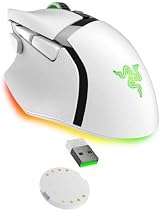 Razer Basilisk V3 Pro 35K Wireless Ergonomic Gaming Mouse White view 4