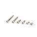 uxcell a16031400ux1463 M3 Thread 6mm-25mm Long Nickel Plated Flat Phillips Head Self-Tapping Screw Set 640 in 1