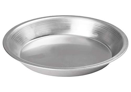 Winco APPL-8, 8' Aluminum Round Pie Pan, Metal Baking Whooppie Plate, NSF