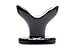 Master Series XL Ass Anchor Flared Anal Plug, Black (AE827)
