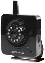 Konig SEC-IPCAM100BU IP Camera with Talk Back Facility - Black