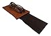 Soft Sunglasses Case Squeeze Top | EX Eyeglass case with Cleaning Cloth | A Soft Glasses Case | Passport Holder Pouch | Earbud and Phone Charger Storage Case (CT8)
