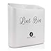 A.J.A. & MORE Lint Bin for Laundry Room Organization | Garbage Can with Magnetic Strip | Wall Mounted Bathroom Trash Can | Hang this Wastebasket on Wall, on Washer/Dryer or Laundry Room Door (Grey)