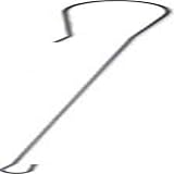 Wetsel 021964501006 Droll Yankees SKYHK Skyhook, 52" L, Silver