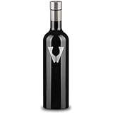 Wine Growler by Vinotrek - Double Wall Insulated Stainless Steel Growler Bottle for Wine to Go on Outdoor Adventures