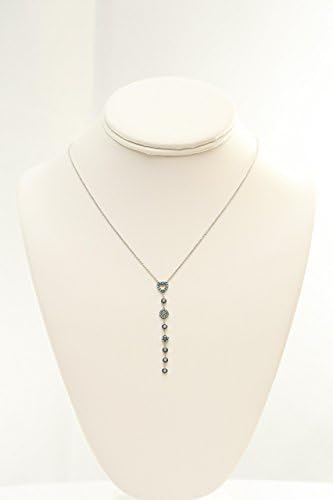 Turquoise Y Necklace, Adjustable