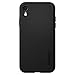 Spigen Thin Fit 360 Designed for Apple iPhone XR Case (2018) Tempered Glass Screen Protector Included - Black