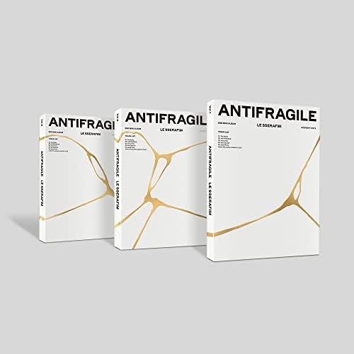 Amazon.com: LE SSERAFIM - 2nd Mini Album ANTIFRAGILE CD (Vol.3