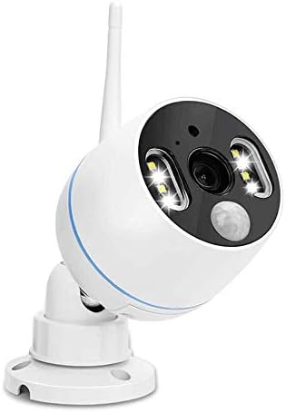 Yeskamo Wifi Cctv Camera With Floodlight 1080p Outdoor Security Camera With Two Way Talk Audio Recording Pir Motion Sensor Siren Alarm Color Night Vision 32gb Sd Card Memory Amazon De Baumarkt