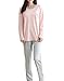 MyFav Big Girls Spring Winter Sleepwear Nighty Long Sleeve Heart Shape Pajama