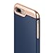 Caseology Savoy Series iPhone 7 Plus Cover Case with Stylish Design Glide Protective for Apple iPhone 7 Plus (2016) Only - Navy Blue