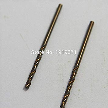 Generic 2mm : 10 Pcs Straight Shank Twist 2mm HSS Stainless Steel Drill Bit
