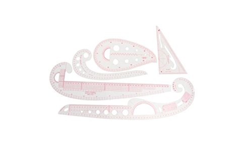 5 Styles Clear Curve Metric Ruler Measure Sewing Dressmaking Design DIY Sewing Tool