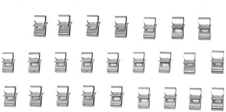 Lonwin 25PCS Trailer Frame Wire Clips Replacement Parts and Accessories for Ski Boat Fishing Boat Sailboat Trailer