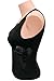 GrayStone Holster Tank Top Shirt Concealed Carry Clothing For Women - Easy Reach Gun Concealment Compression CCW Clothes (XX-Large, Black)