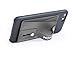 MONET Phone Grip with Expanding Stand and Slim Wallet (Steel Gray)