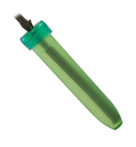 Floral Water Tubes/Vials For Flower Arrangements by Royal Imports, Green - 3" (1/2" Opening) - Standard - 100/Pack - w/ Caps